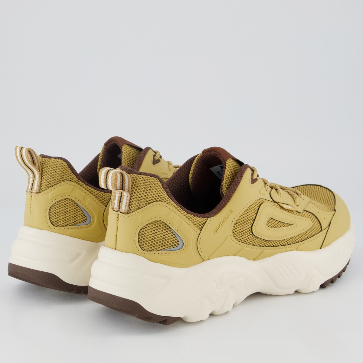 Tenis Fila Oakmont 2 Bege e Marrom Bege 3