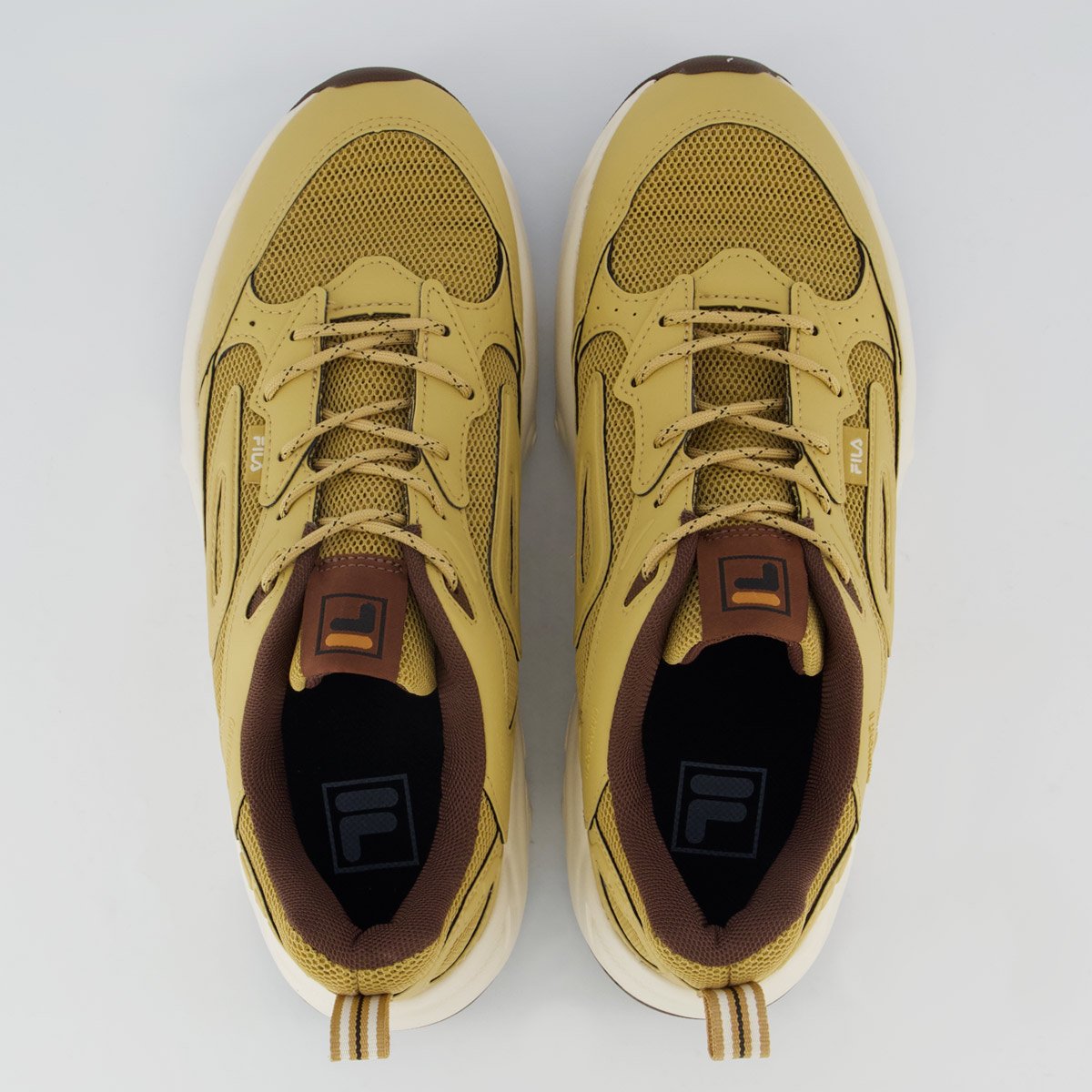 Tenis Fila Oakmont 2 Bege e Marrom Bege 4