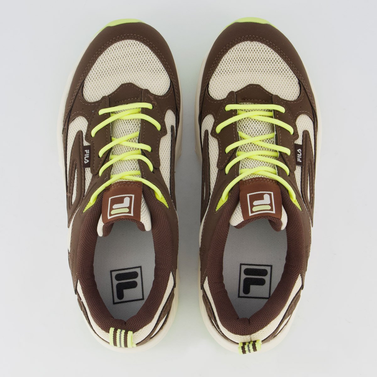 Tenis Fila Oakmont 2 Feminino Marrom e Verde Marrom 4