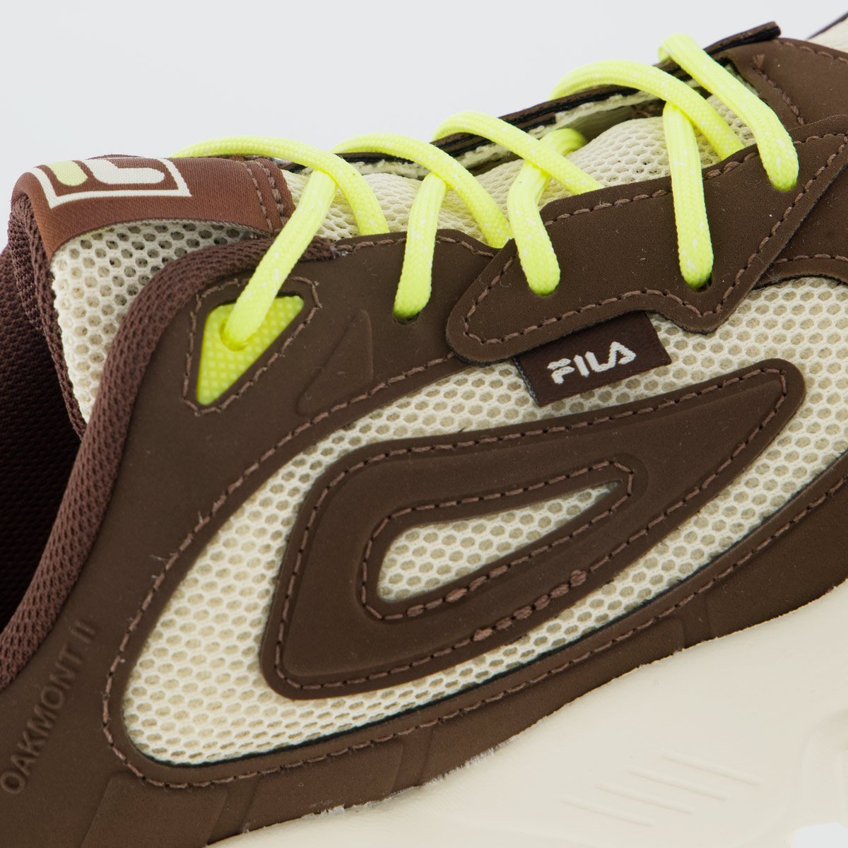 Tenis Fila Oakmont 2 Feminino Marrom e Verde Marrom 7