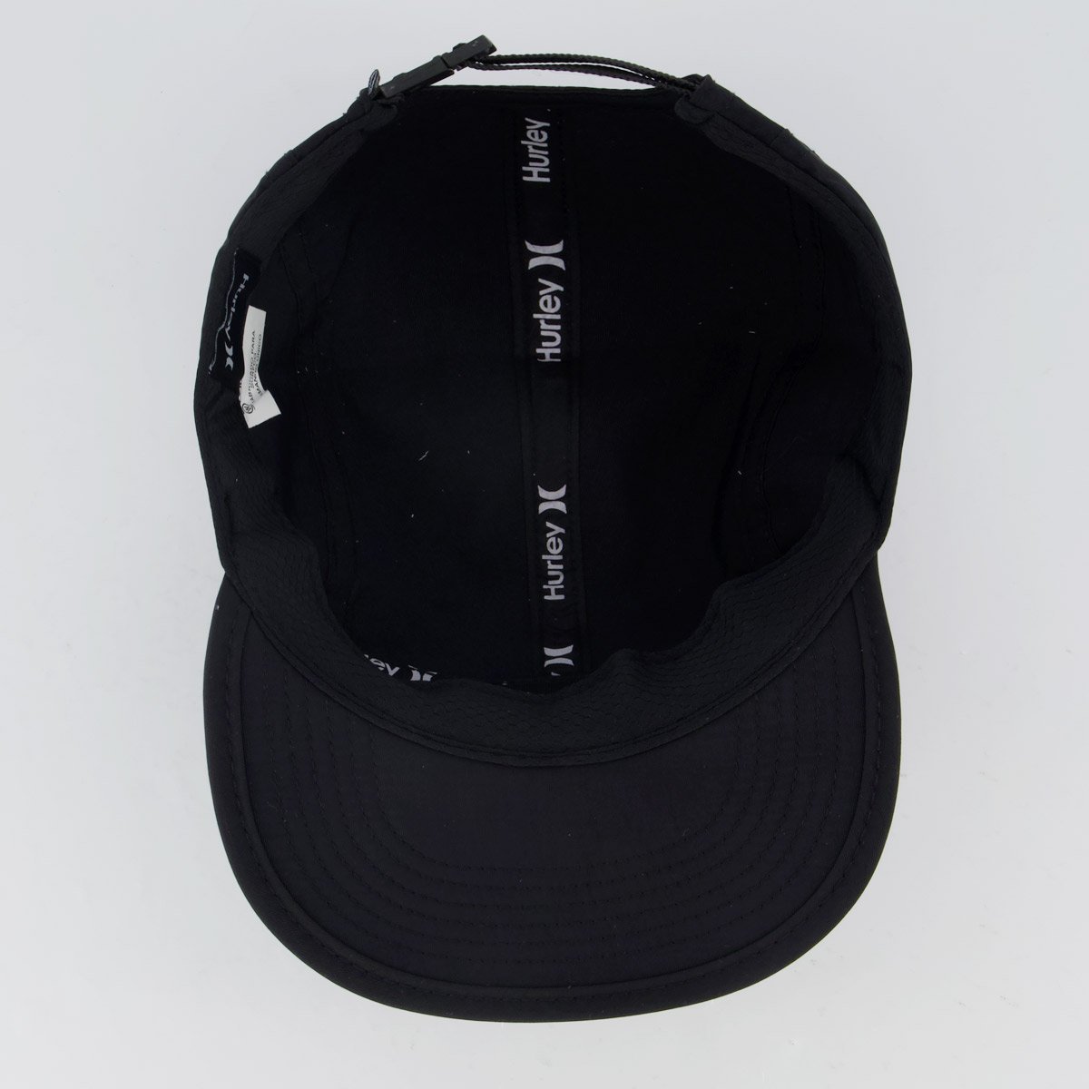 Boné Hurley Rubber Nine Nine Preto Preto 4
