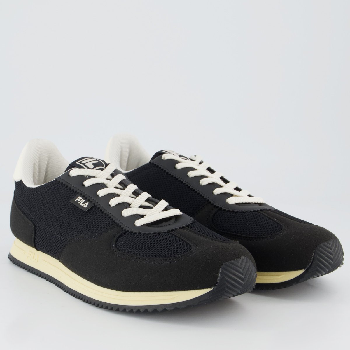 Tenis Fila F-RETRO 2 Preto e Bege Preto 2