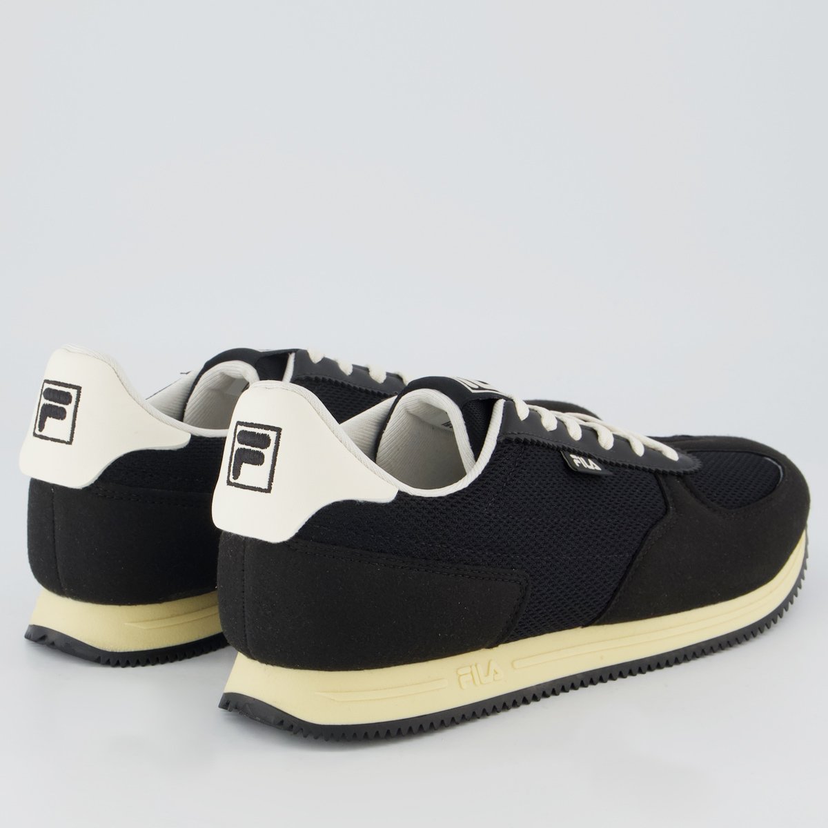 Tenis Fila F-RETRO 2 Preto e Bege Preto 3