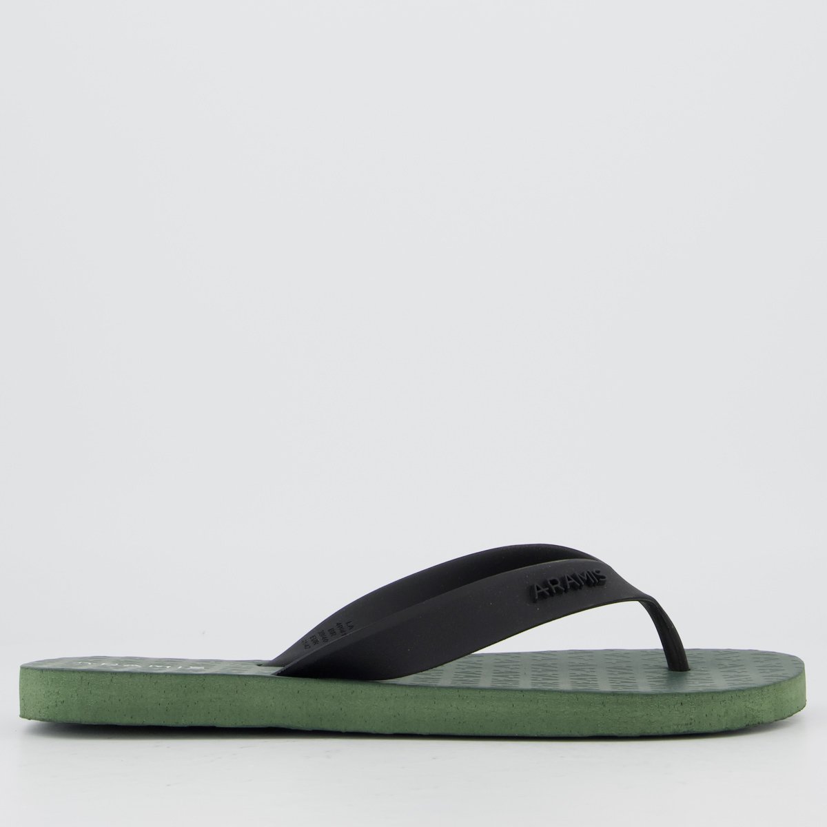 Chinelo Aramis Prime Verde Preto 2