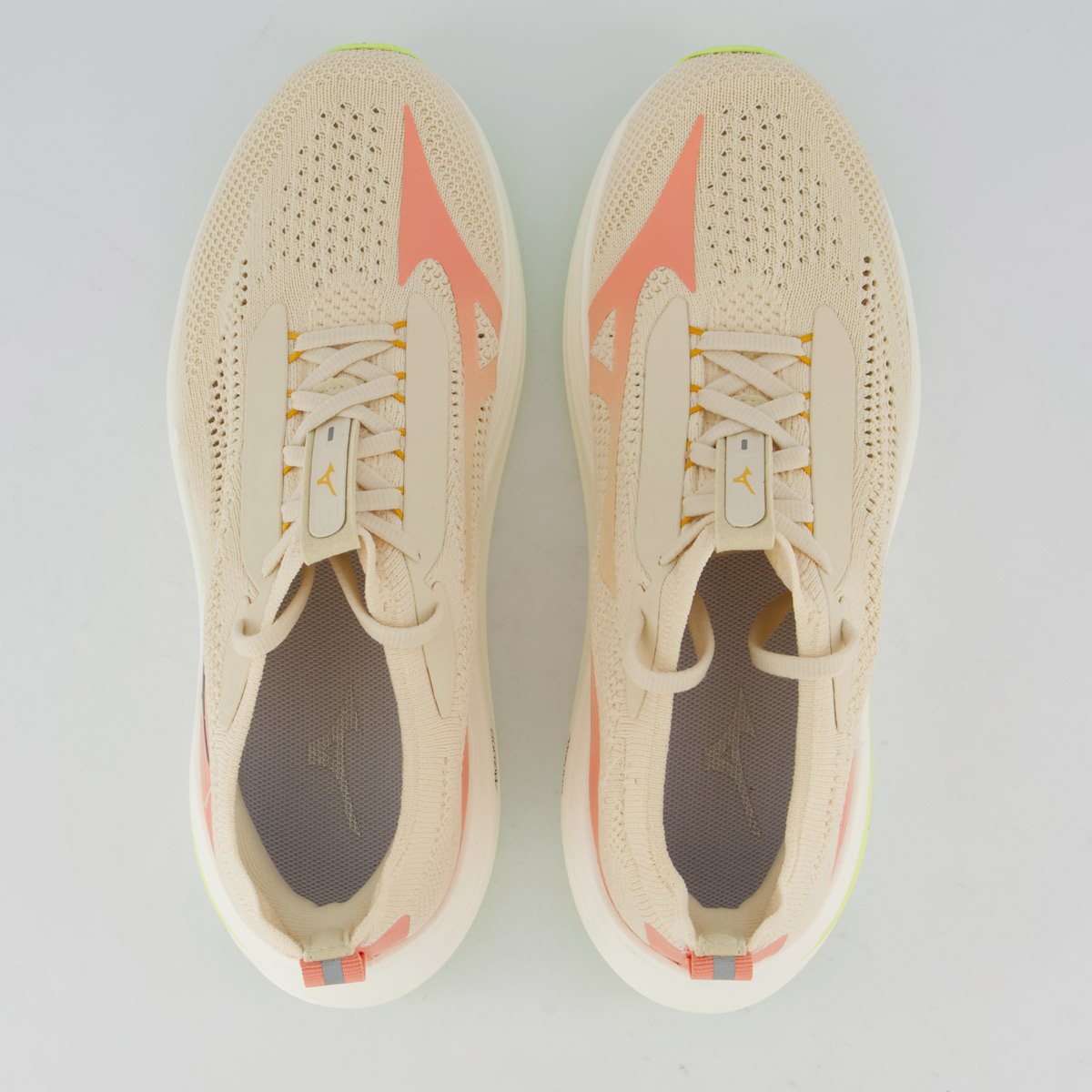Tênis Mizuno Neo Aura Knit Feminino Off-White Bege 4