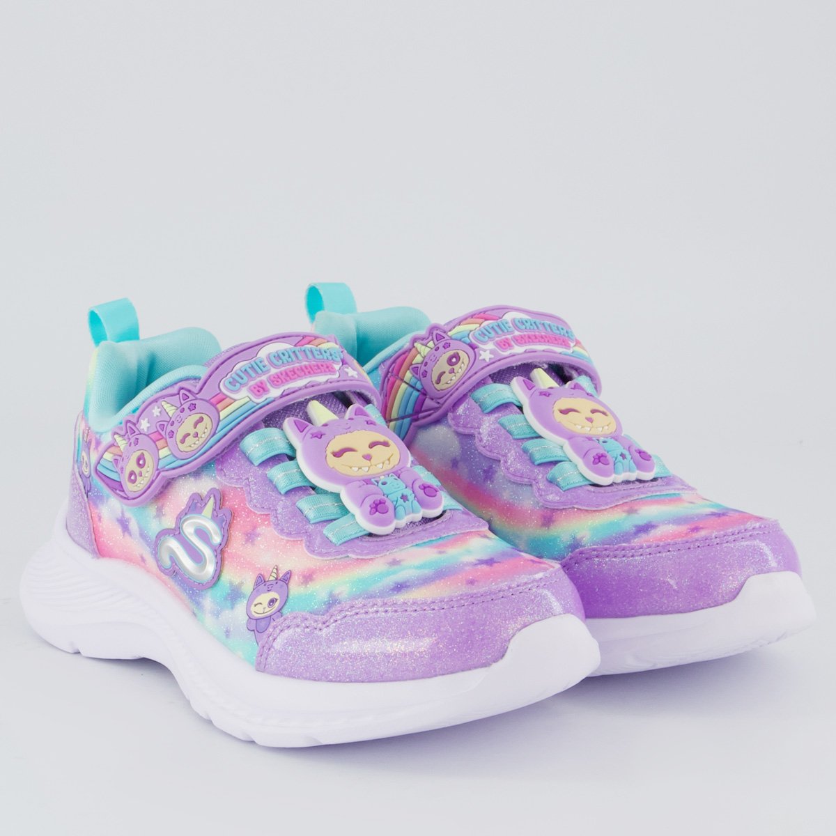 Tênis Skechers Jumpster Cutie Infantil Roxo Roxo 2