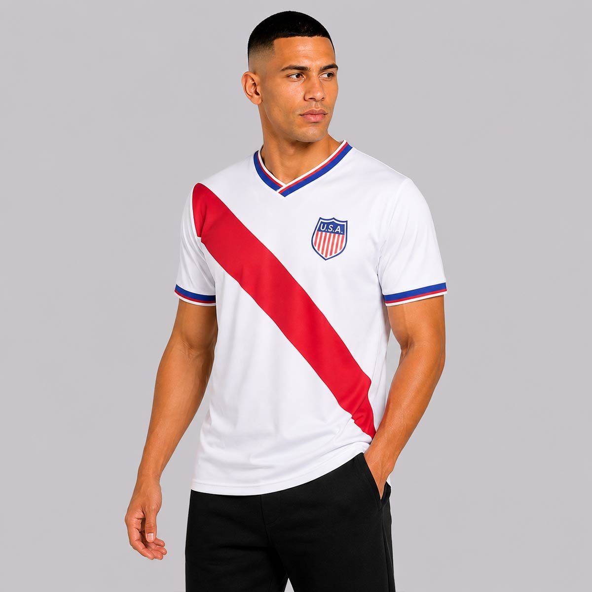 Camisa Estados Unidos Soccer Branca Branco 2