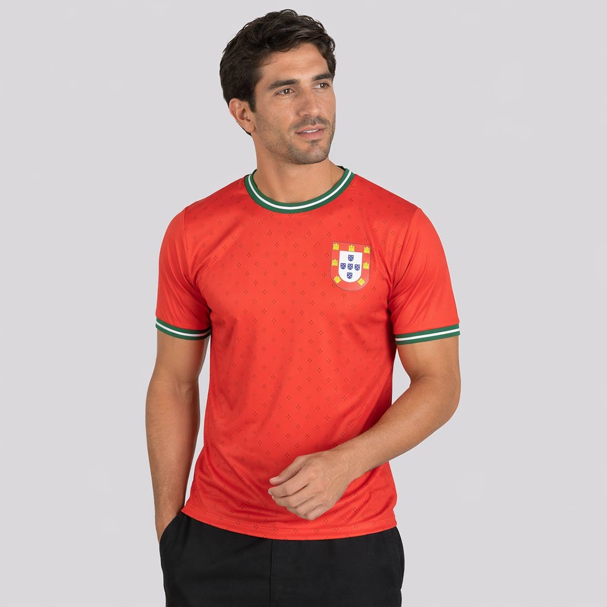 Camisa Portugal Clássica Vermelho 2