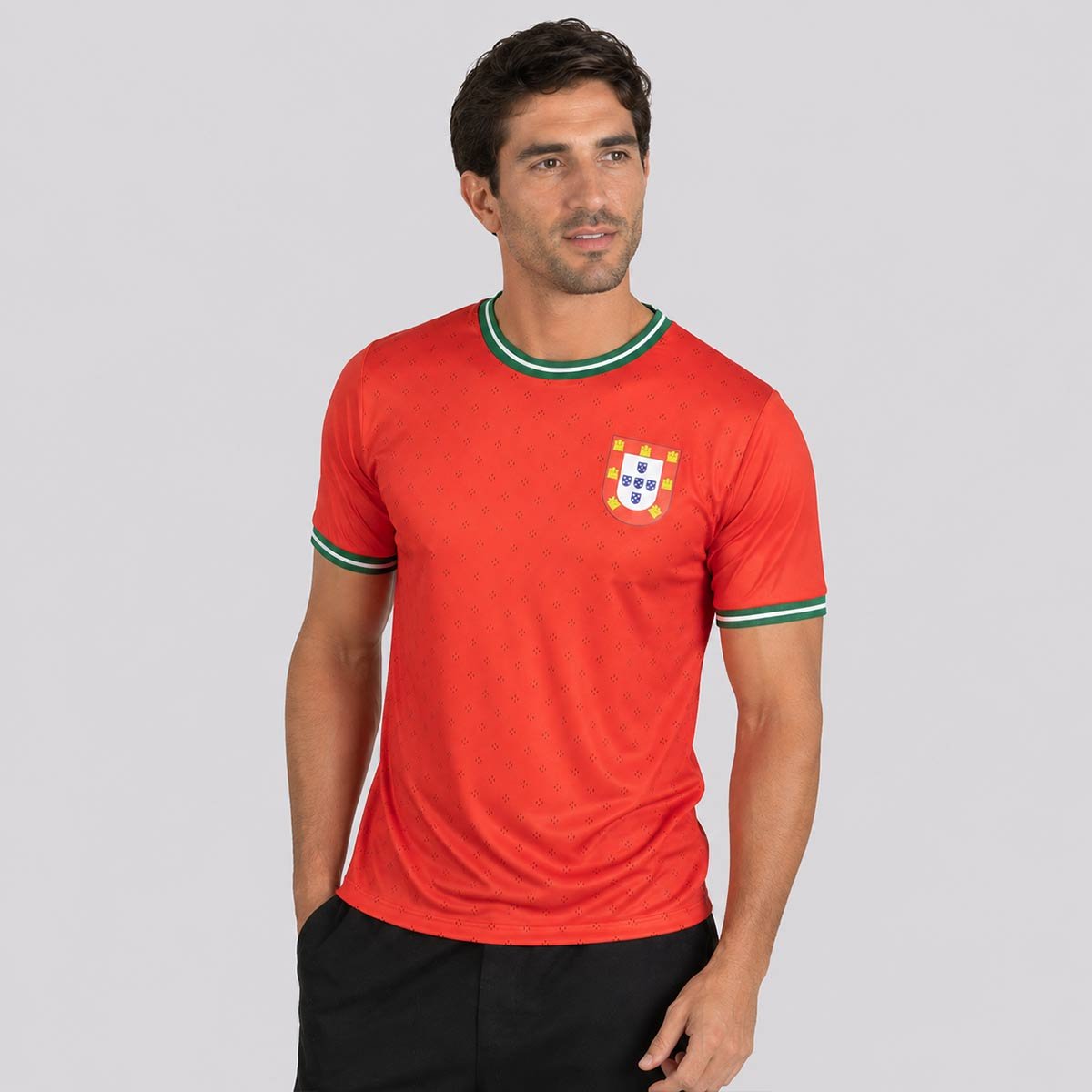 Camisa Portugal Clássica Vermelho 3