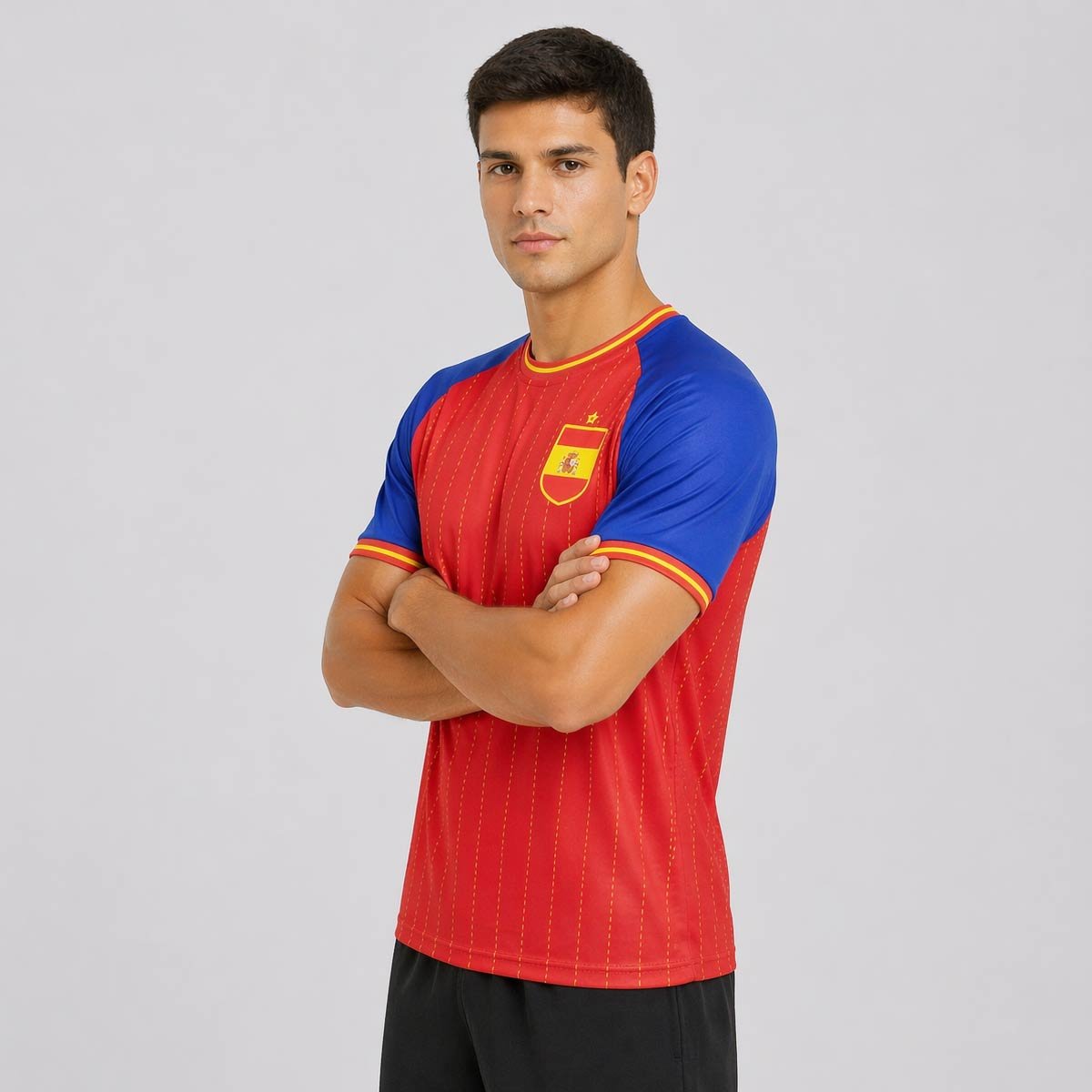 Camisa Espanha La Roja Vermelho 3