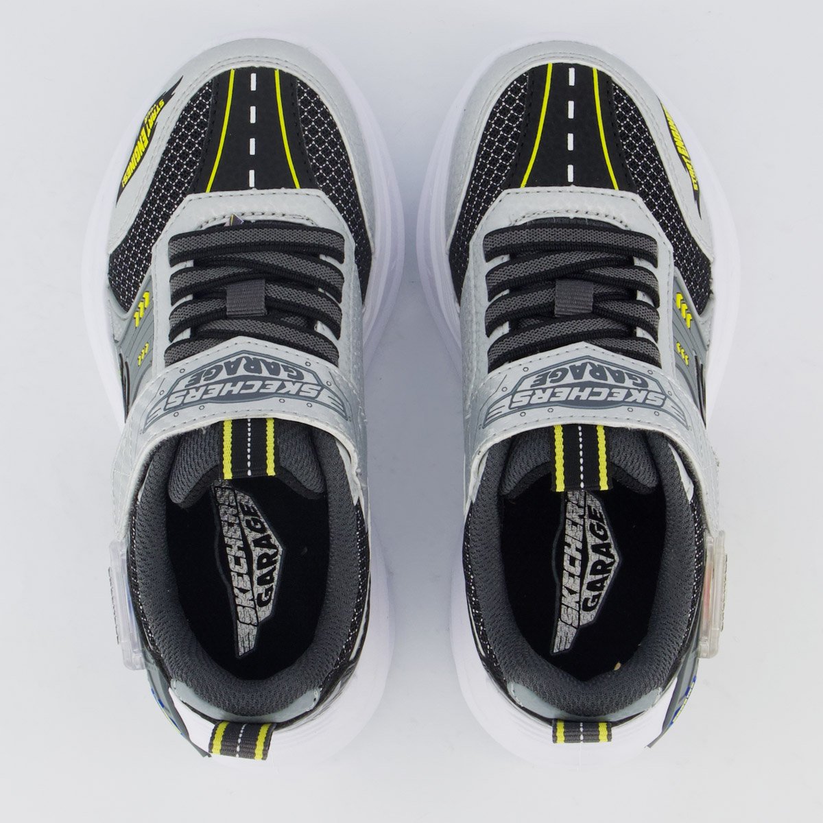 Tênis Skechers Garage Infantil Cinza Cinza 4