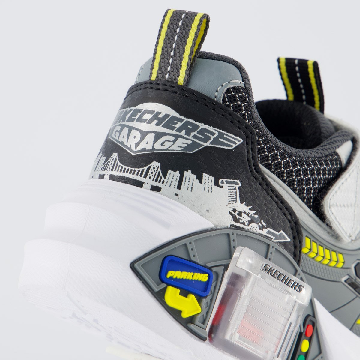 Tênis Skechers Garage Infantil Cinza Cinza 6