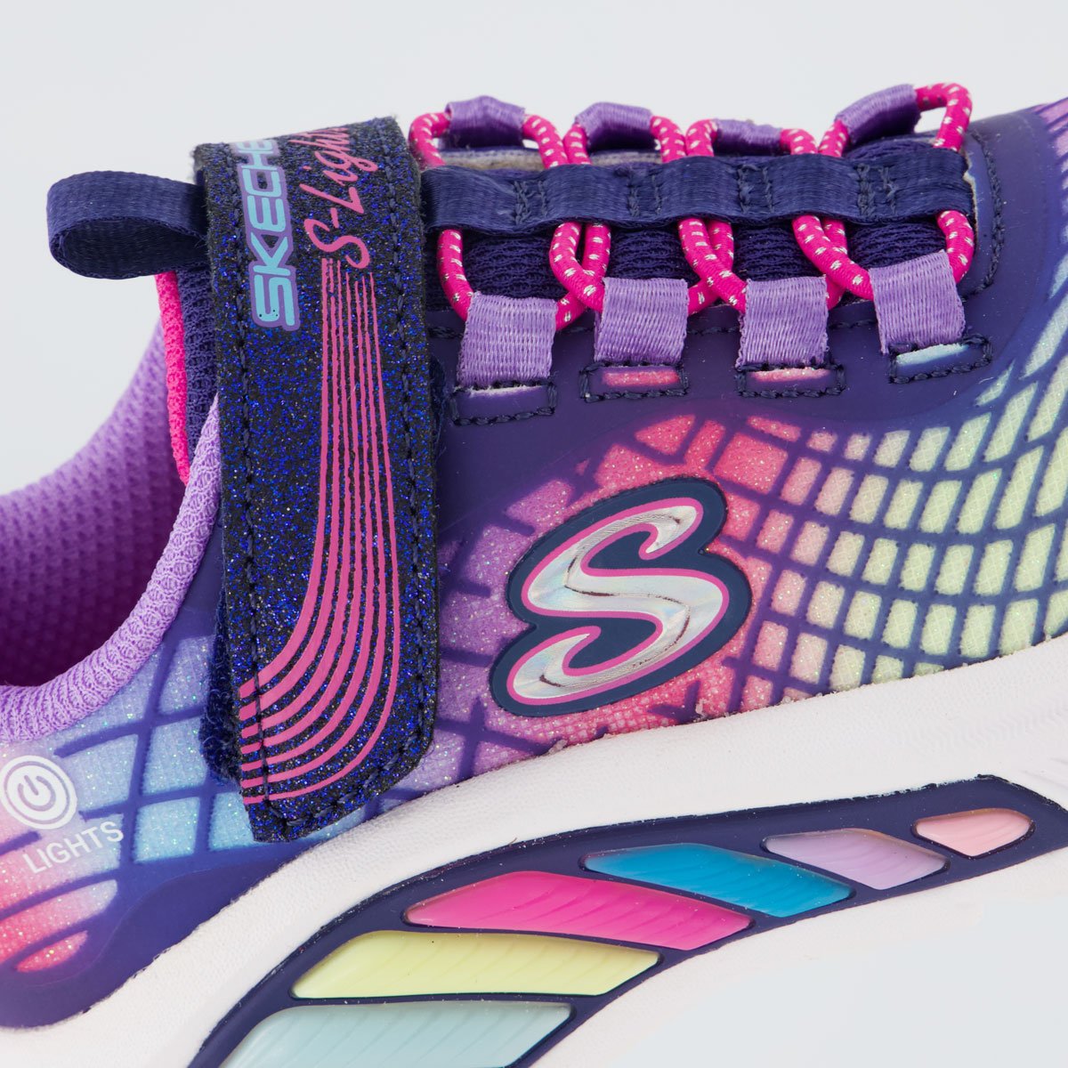 Tênis Skechers Rainbow Cruisers Infantil Roxo Roxo 7