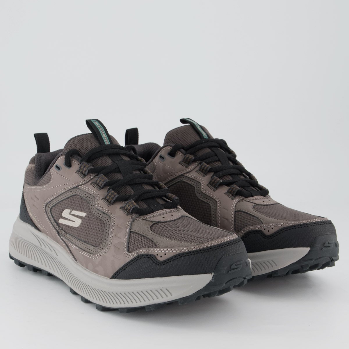 Tênis Skechers Ridgestar Marrom e Preto Marrom 2