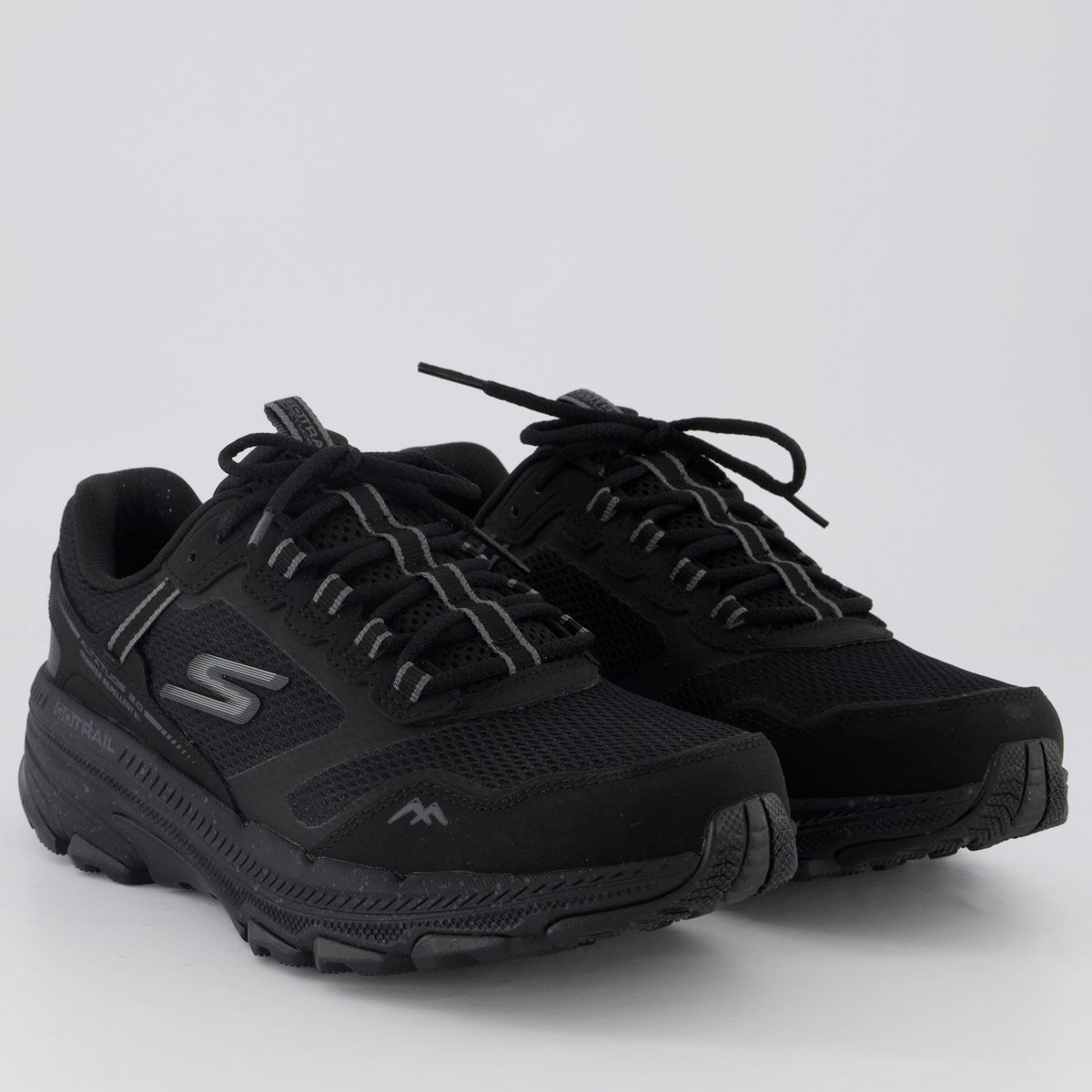 Tênis Skechers Go Run Trail Altitude 2.0 Feminino Preto Preto 2