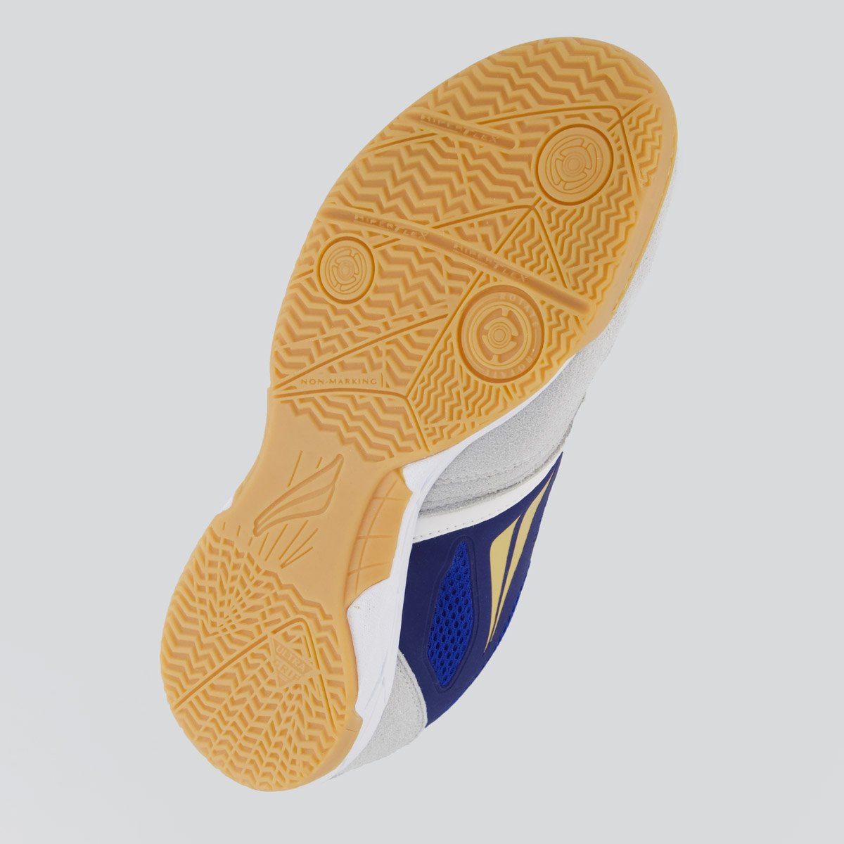 Chuteira Penalty Futsal Max 400 Y-1 Branca e Azul Azul/Branco 5