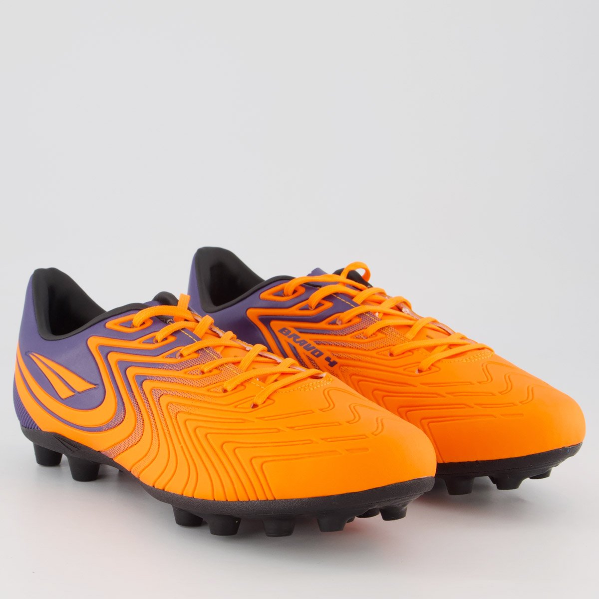 Chuteira Penalty Bravo Y-4 Campo Laranja Laranja 2