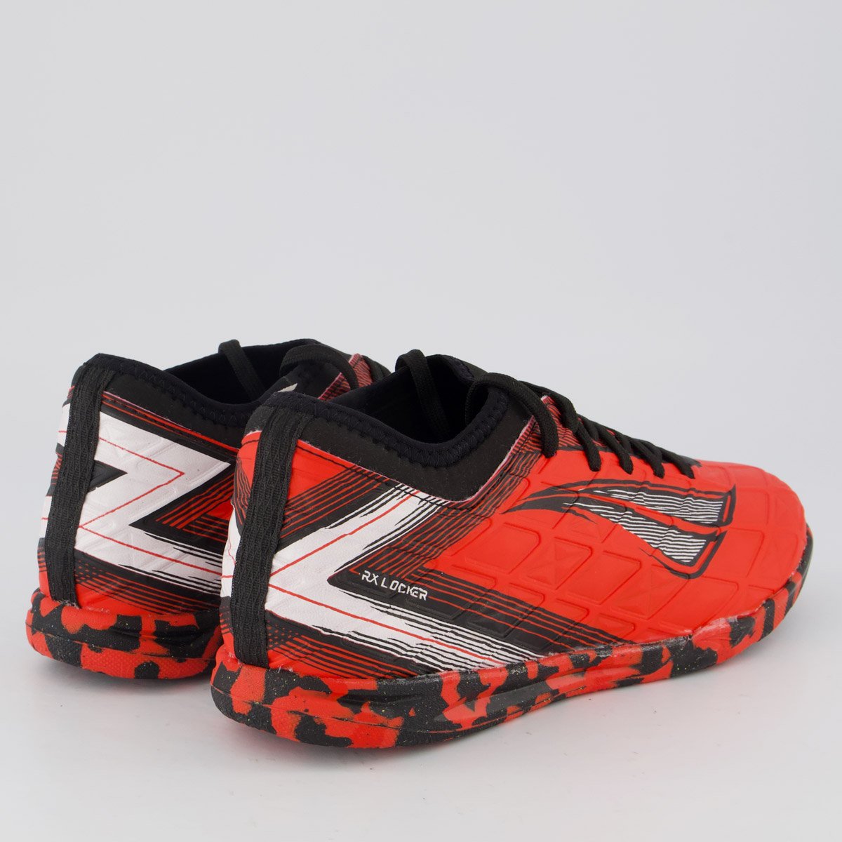 Chuteira Penalty RX Locker Y-5 Futsal Vermelha Vermelho 3