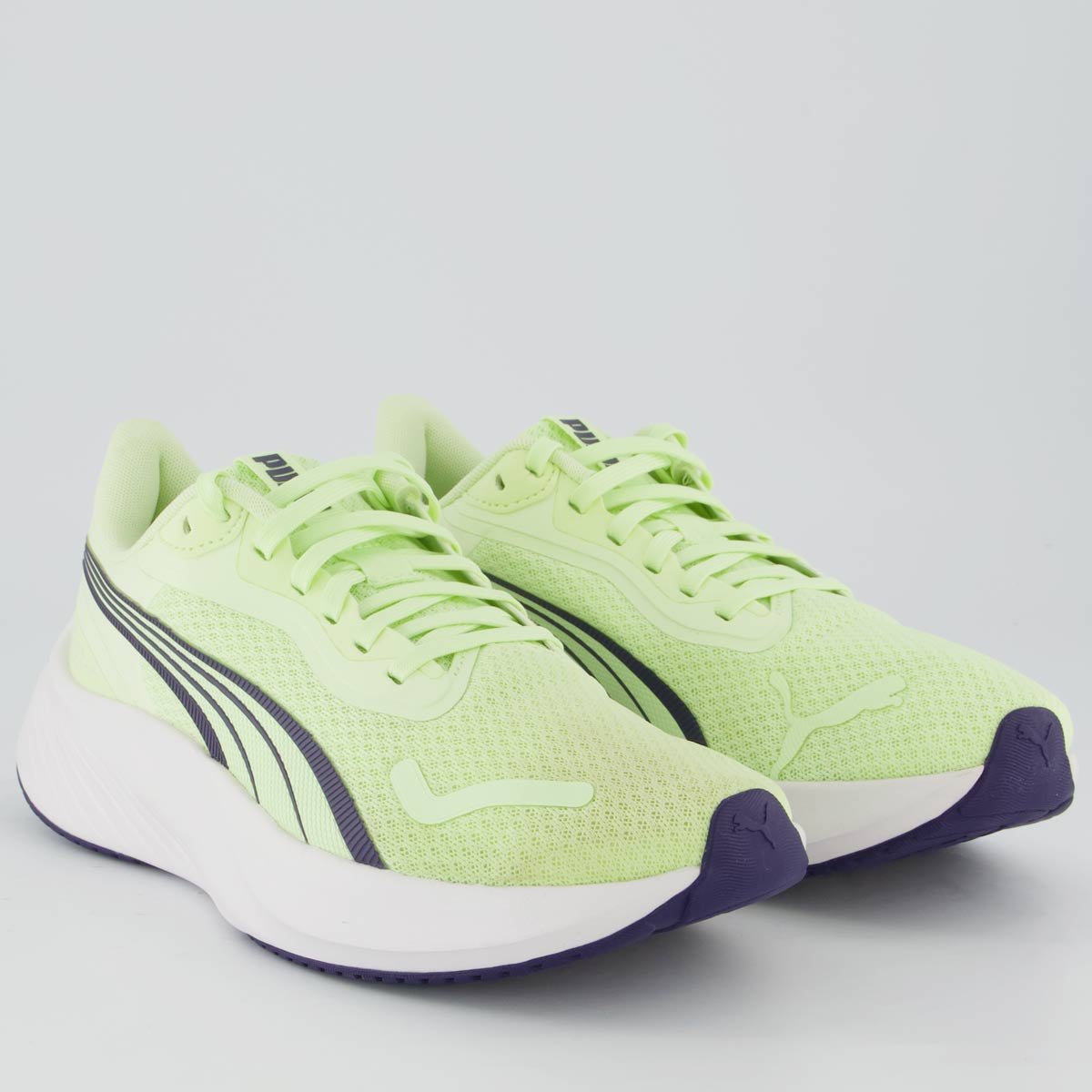 Tênis Puma Pounce Lite Feminino Verde Claro Verde 2