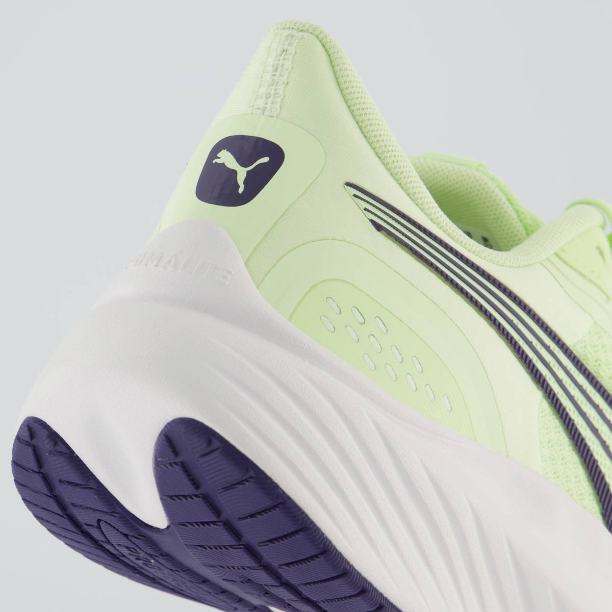 Tênis Puma Pounce Lite Feminino Verde Claro Verde 6