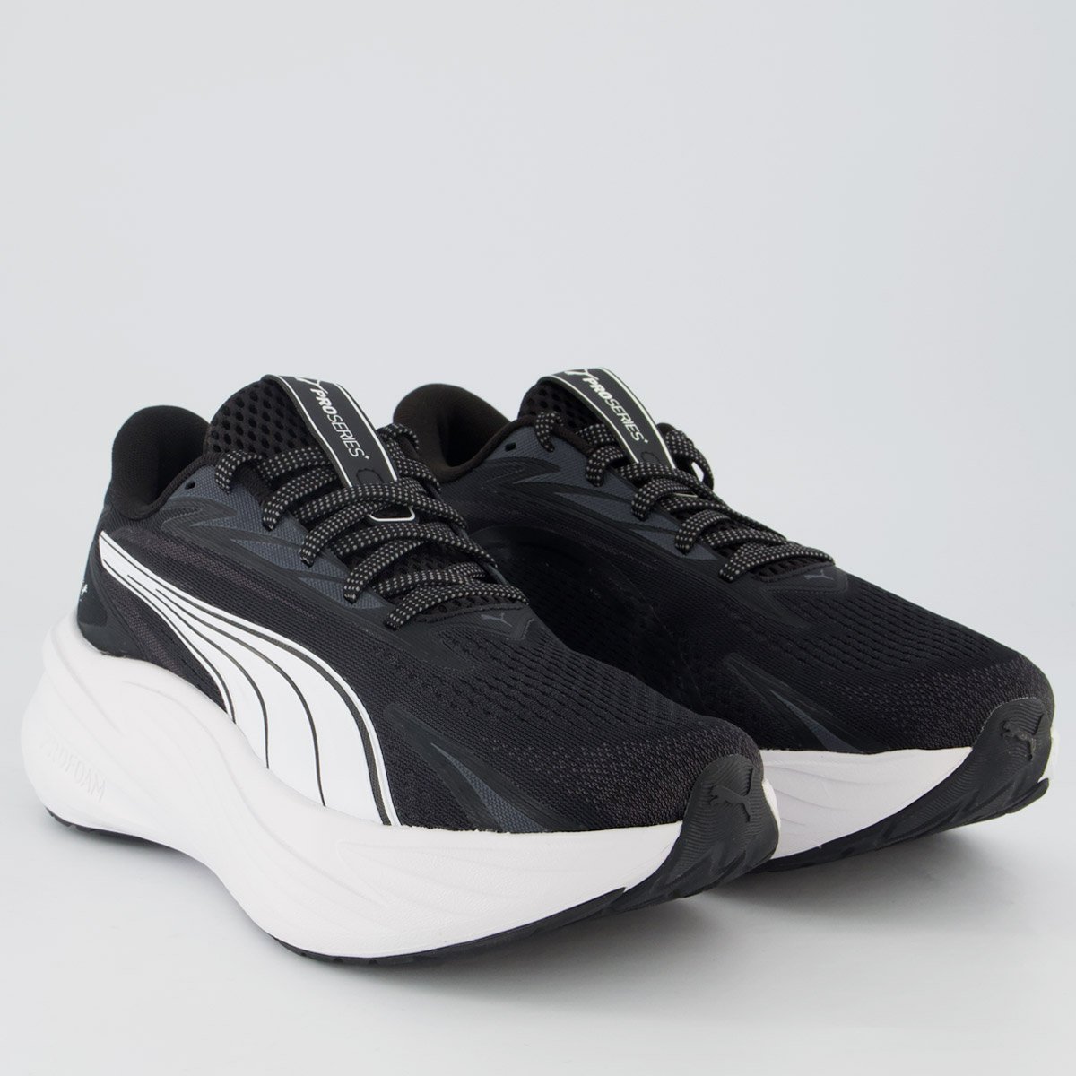 Tênis Puma Maxima Pro Feminino Preto Preto/Branco 2