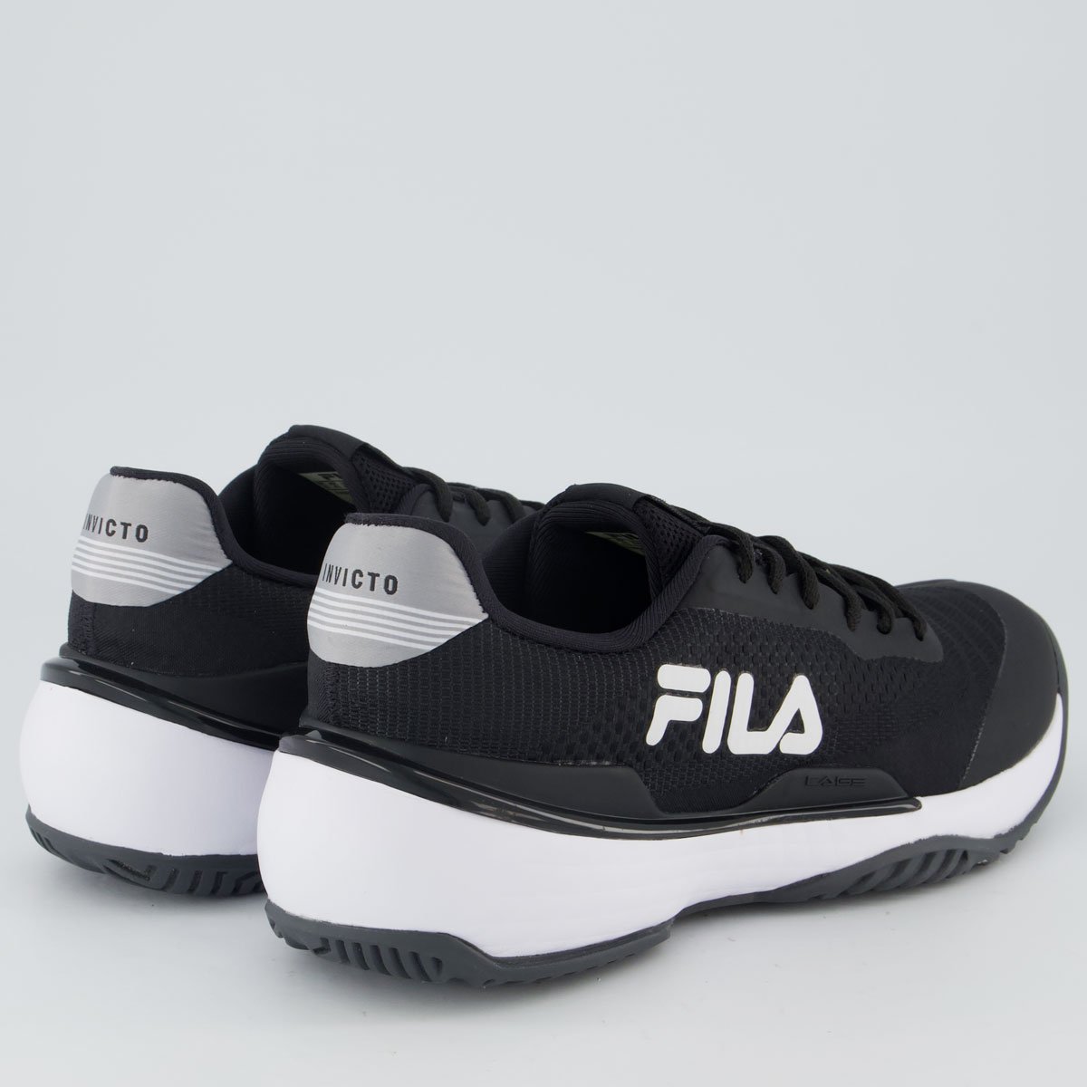 Tenis Fila Invicto Preto Preto 3