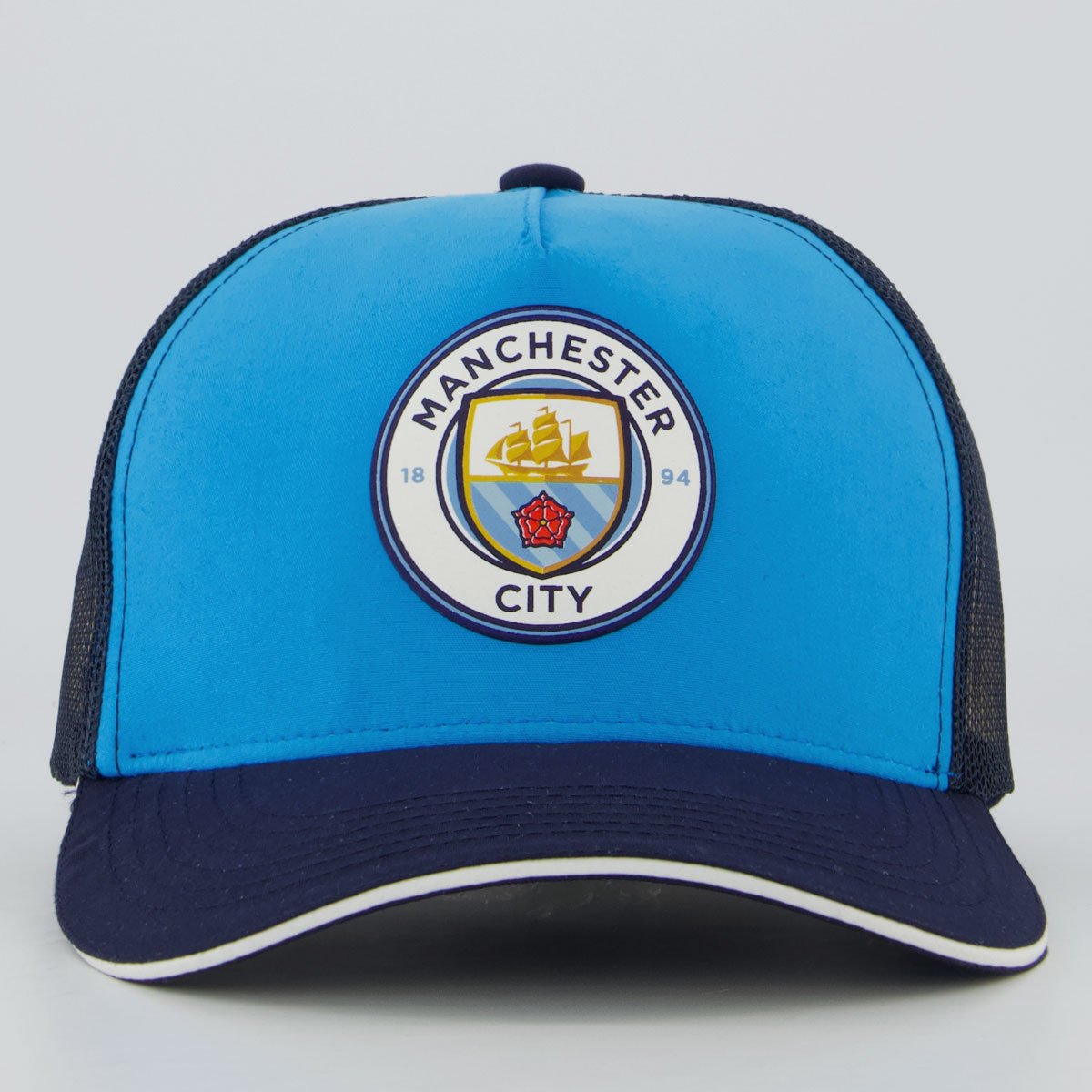Boné Manchester City Trucker Azul Azul 2