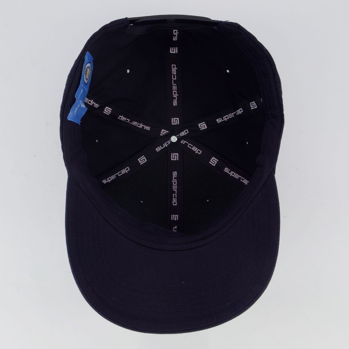 Boné Manchester City Escudo 6 Gomos Marinho Azul Marinho 4