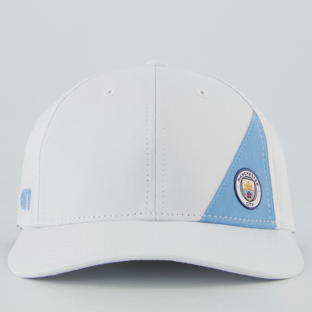 Boné Manchester City Escudo 6 Gomos Branco Branco 2