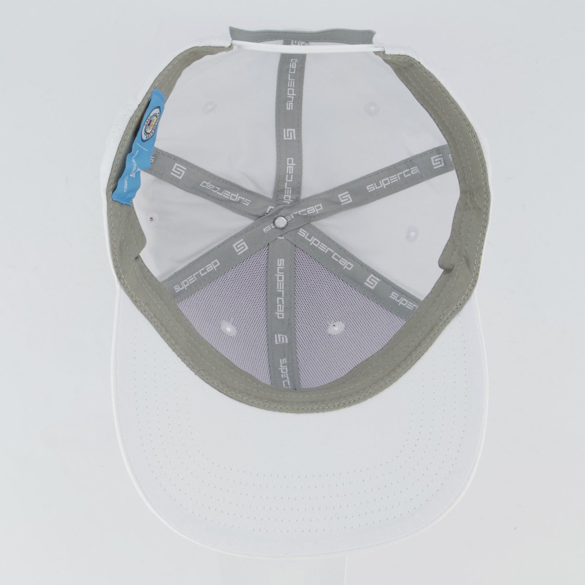 Boné Manchester City Escudo 6 Gomos Branco Branco 4