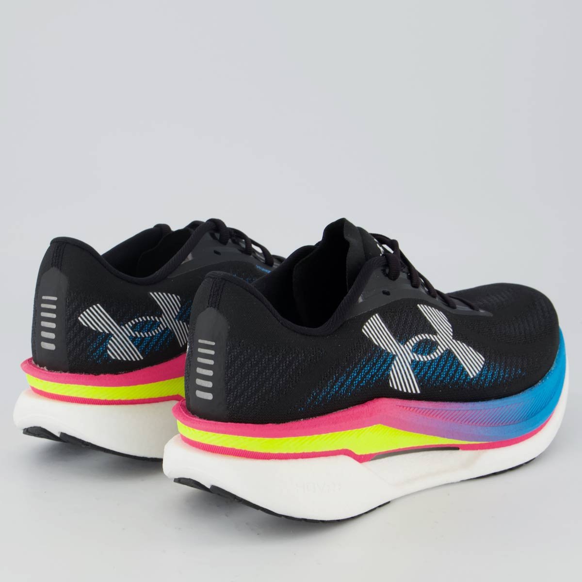 Tênis Under Armour Velociti Pro 2 Preto e Azul Preto 3