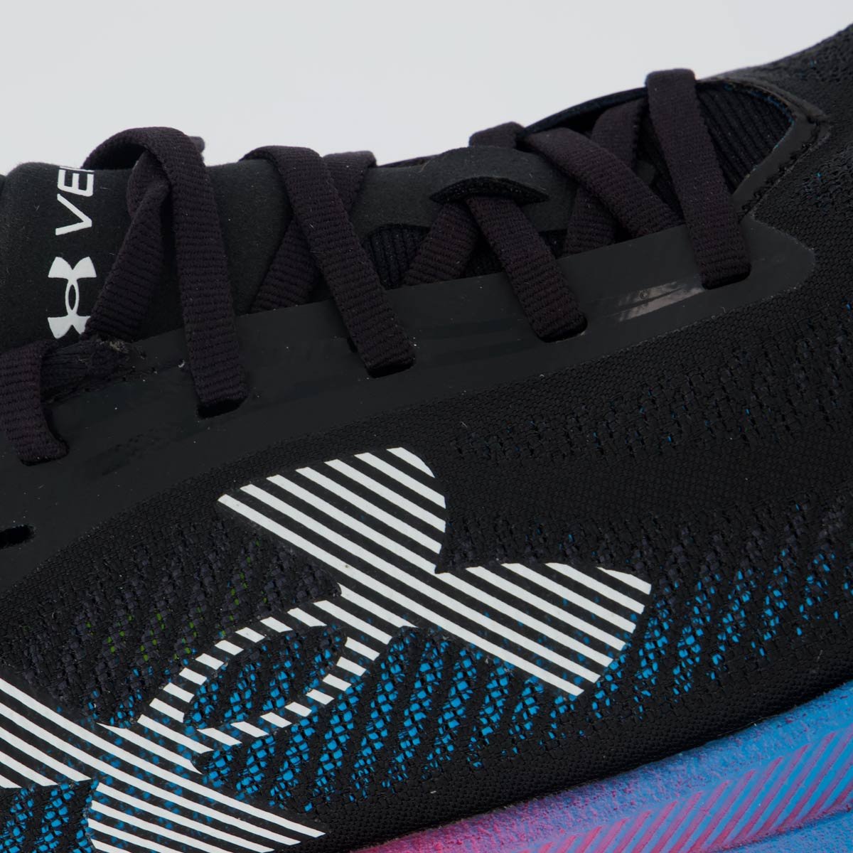 Tênis Under Armour Velociti Pro 2 Preto e Azul Preto 7