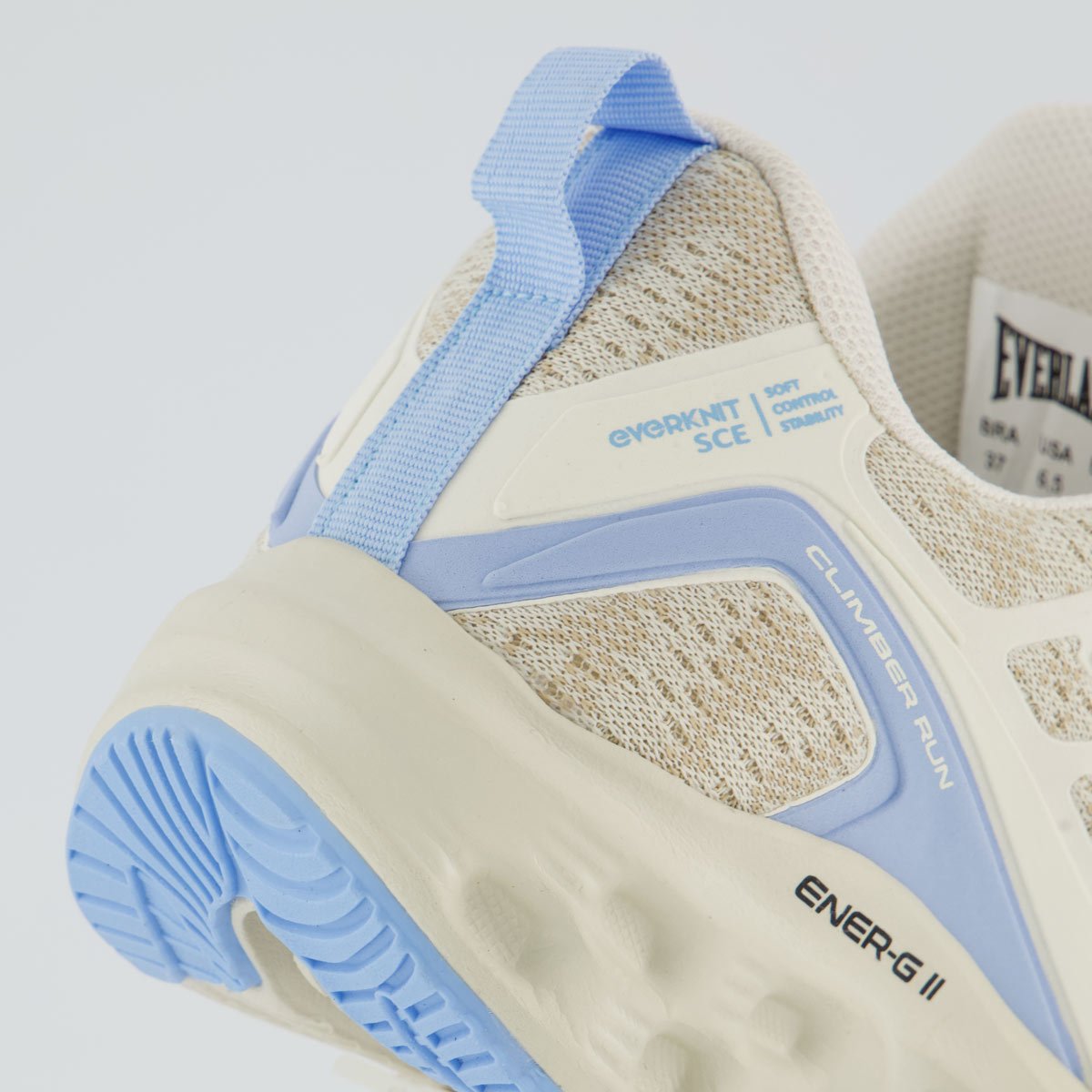 Tênis Everlast Climber Run Feminino Bege e Azul Bege 6