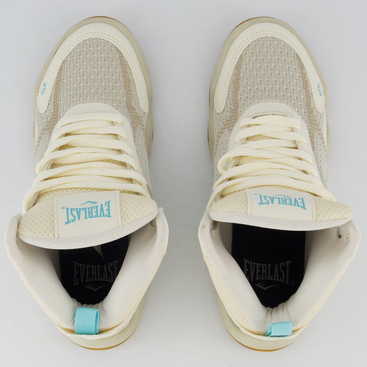 Tênis Everlast Forceknit Pro Feminino Bege e Lilás Bege 4