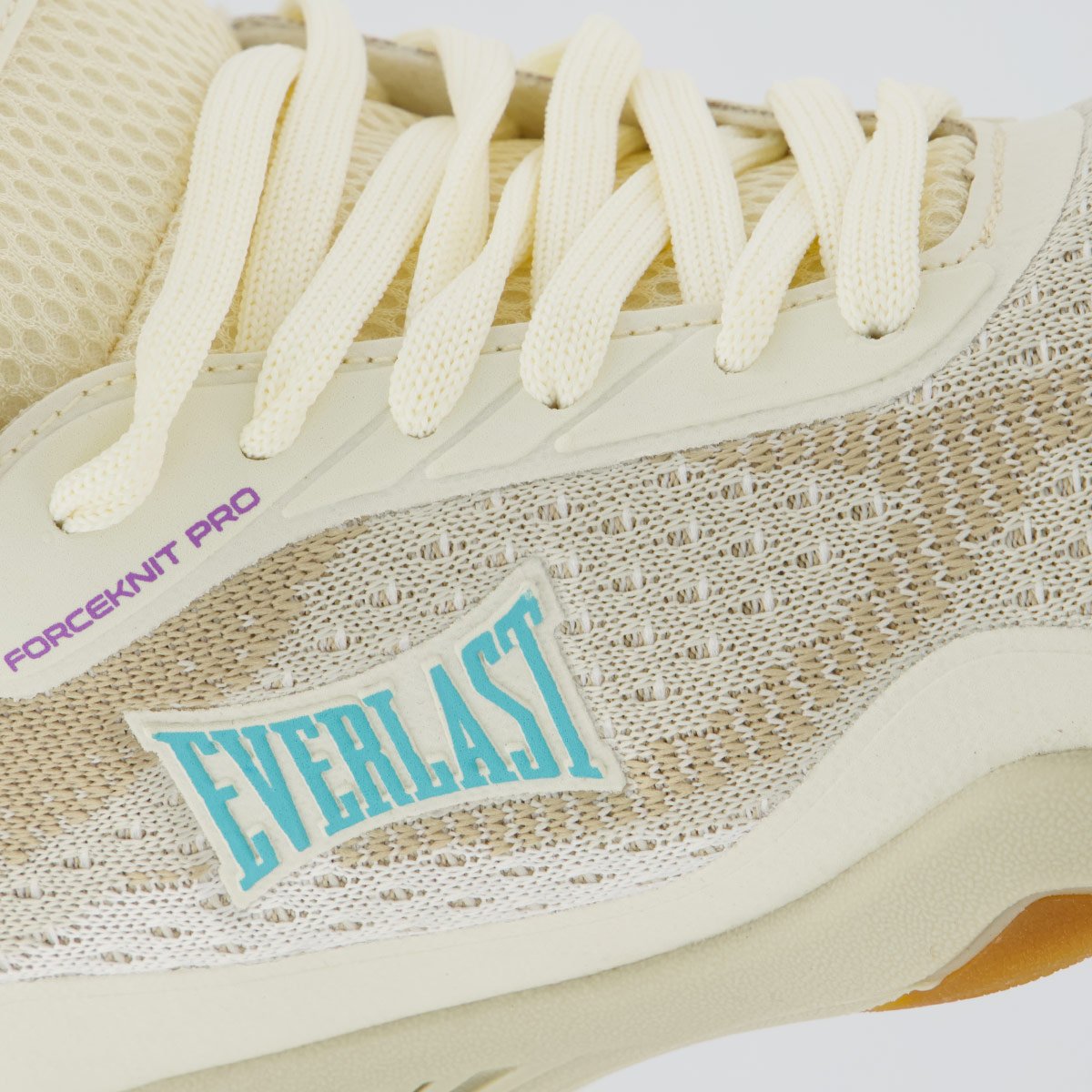 Tênis Everlast Forceknit Pro Feminino Bege e Lilás Bege 7