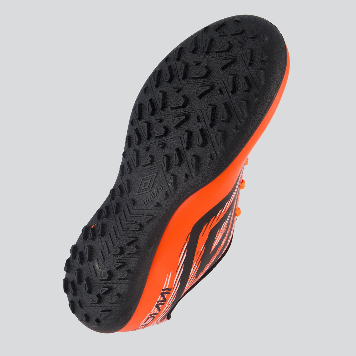 Chuteira Umbro Invictus Society Laranja e Preta Laranja 5