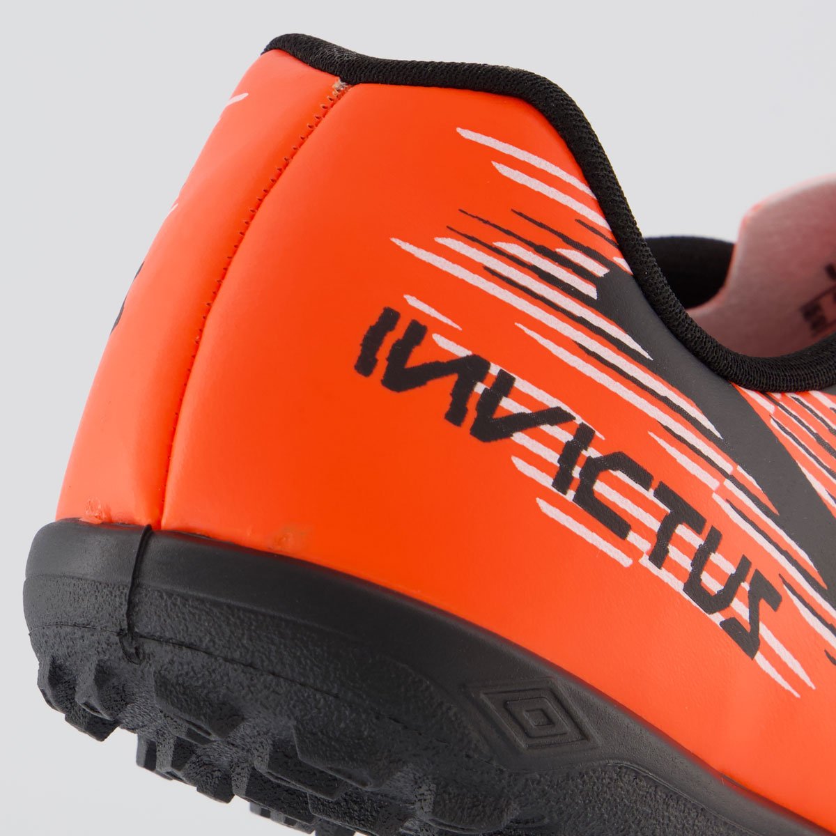 Chuteira Umbro Invictus Society Laranja e Preta Laranja 6