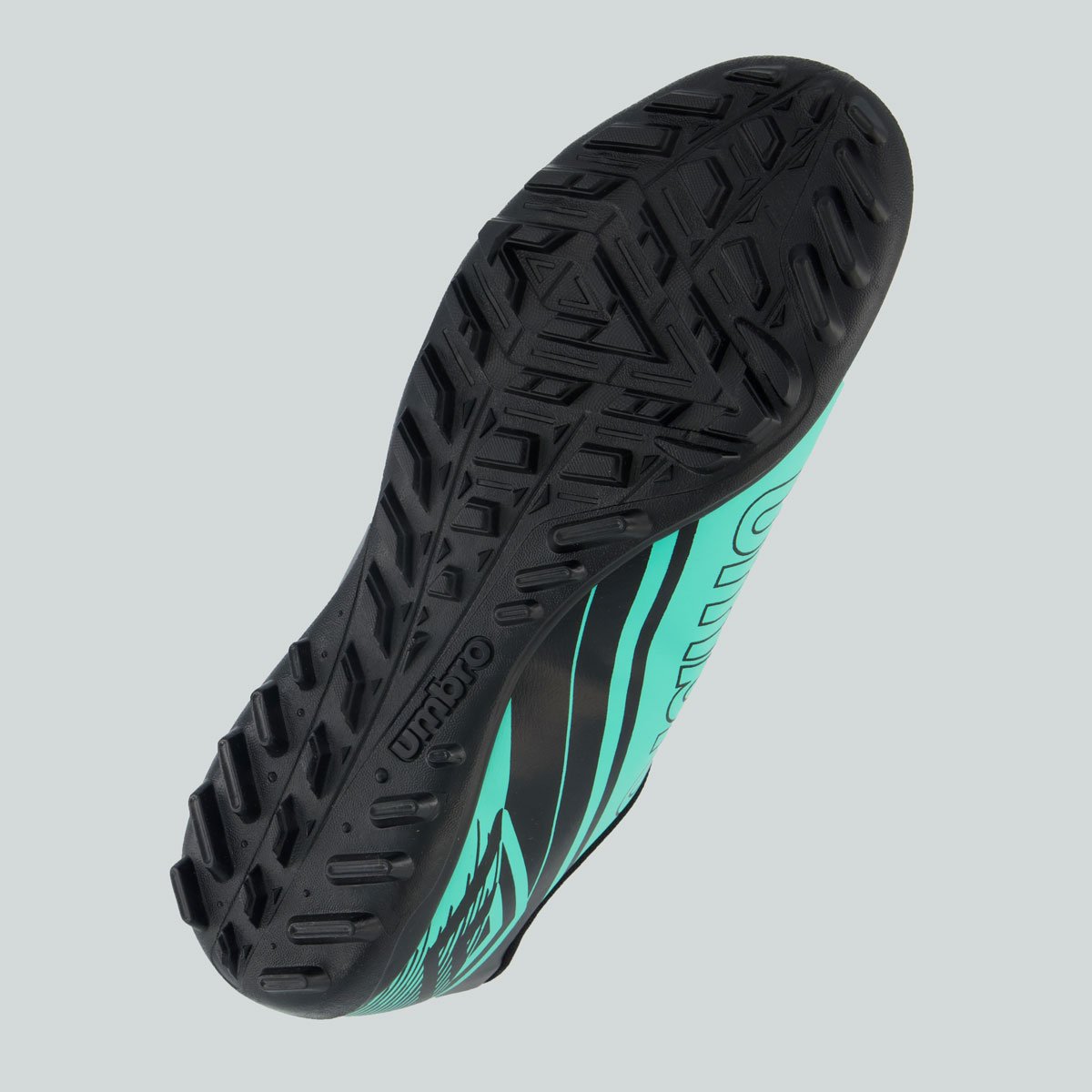 Chuteira Umbro Kick Society Verde e Preta Verde 5