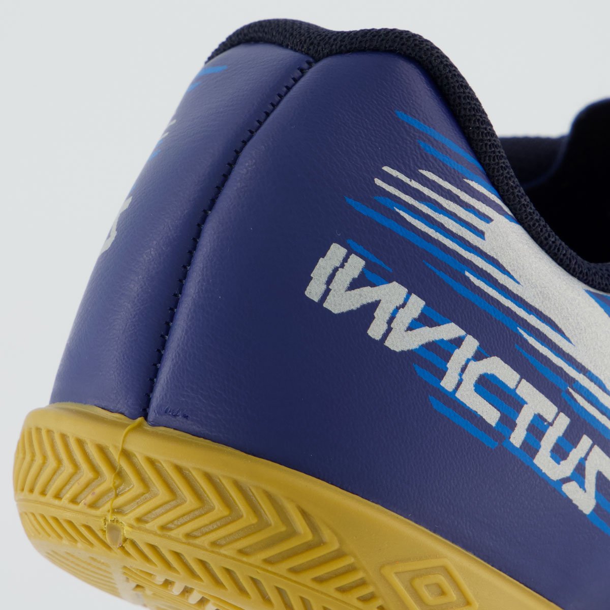 Chuteira Umbro Invictus Futsal Juvenil Azul Marinho e Cinza Azul 6