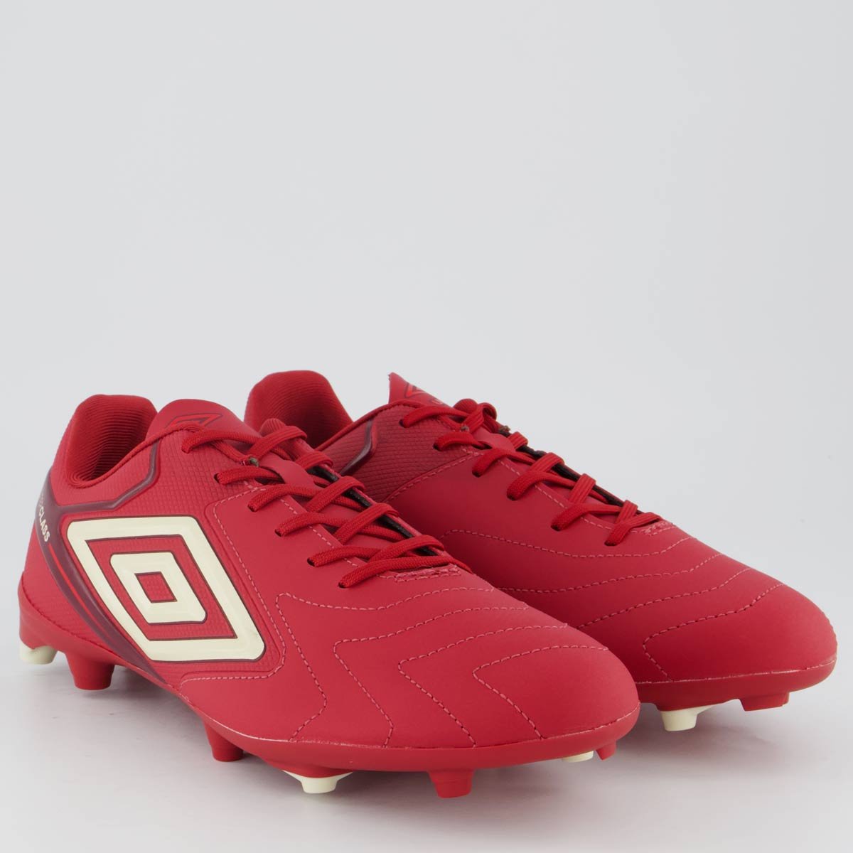 Chuteira Umbro Master Class Club Campo Vermeha Vermelho 2