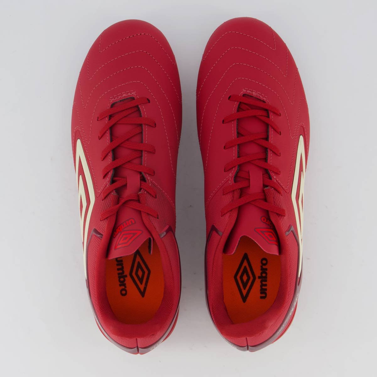 Chuteira Umbro Master Class Club Campo Vermeha Vermelho 4