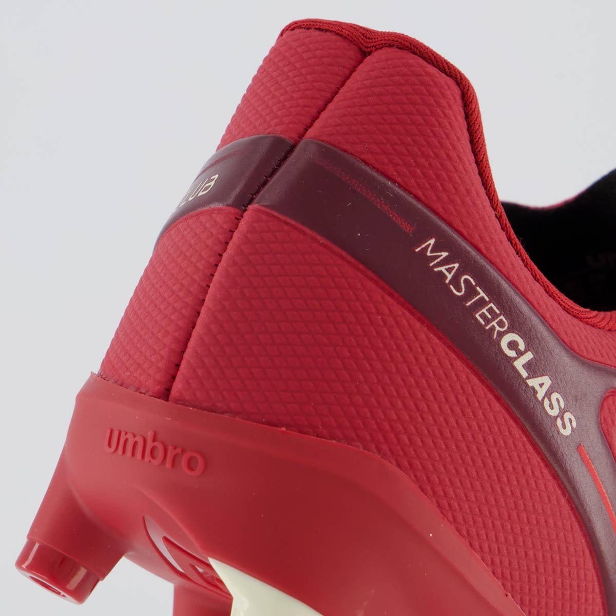 Chuteira Umbro Master Class Club Campo Vermeha Vermelho 6