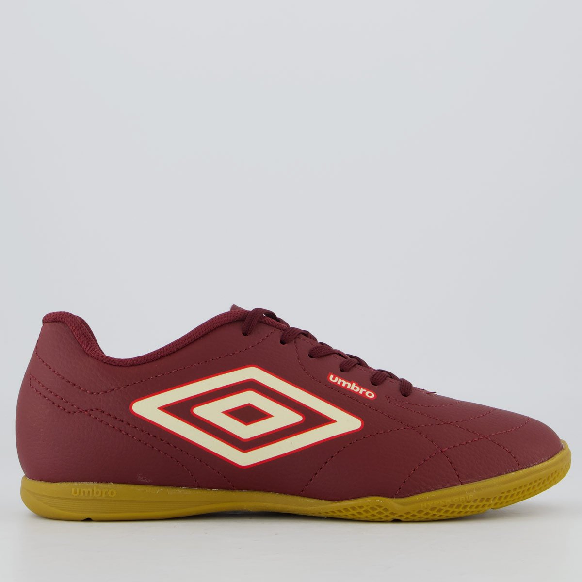Chuteira Umbro Class Footballer Futsal Bordô