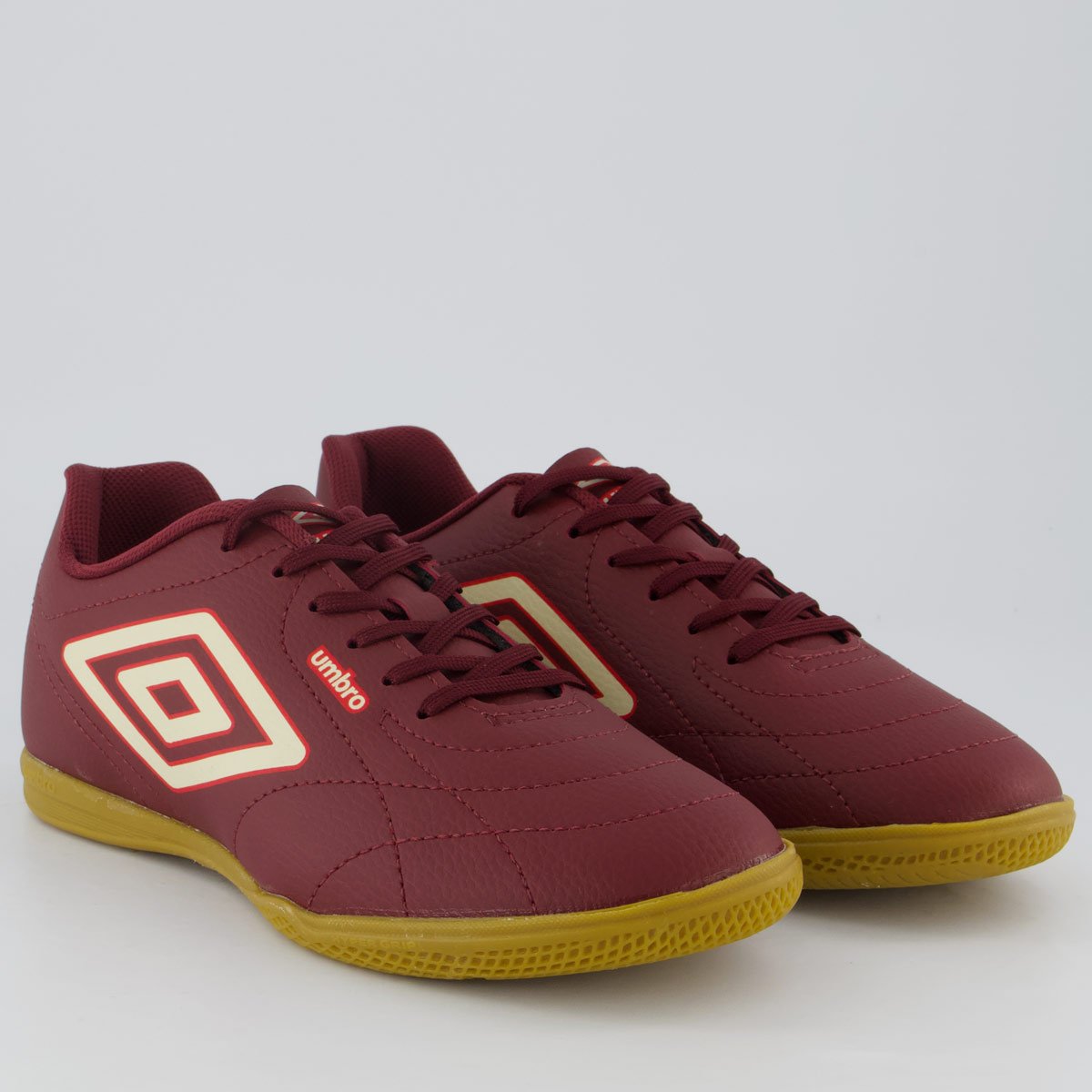 Chuteira Umbro Class Footballer Futsal Bordô Bordô 2