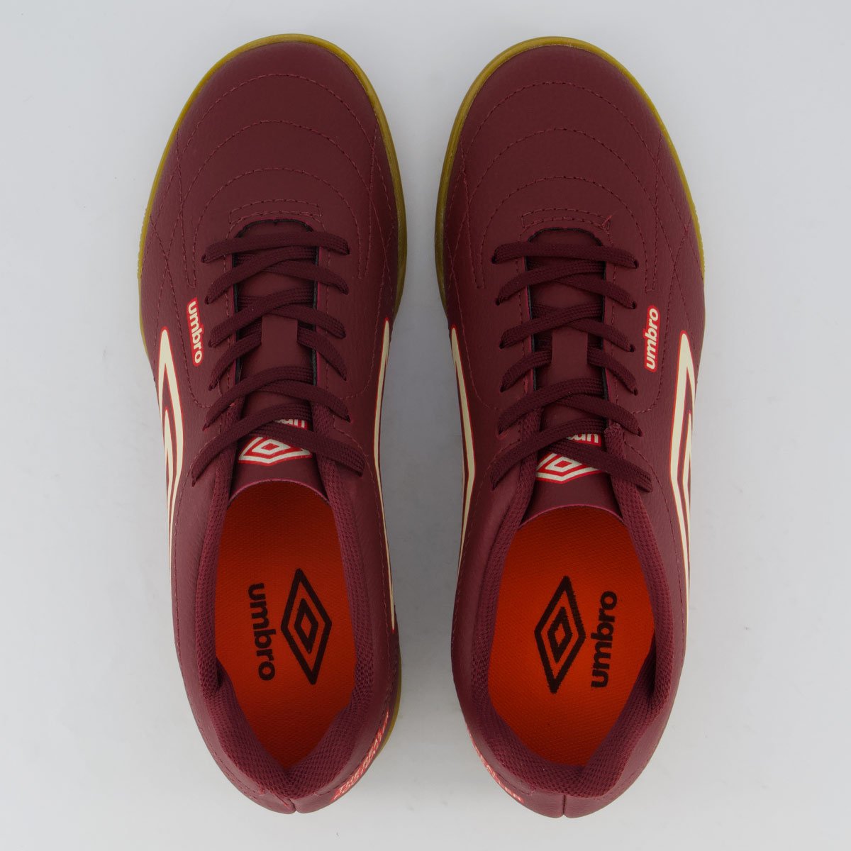 Chuteira Umbro Class Footballer Futsal Bordô Bordô 4
