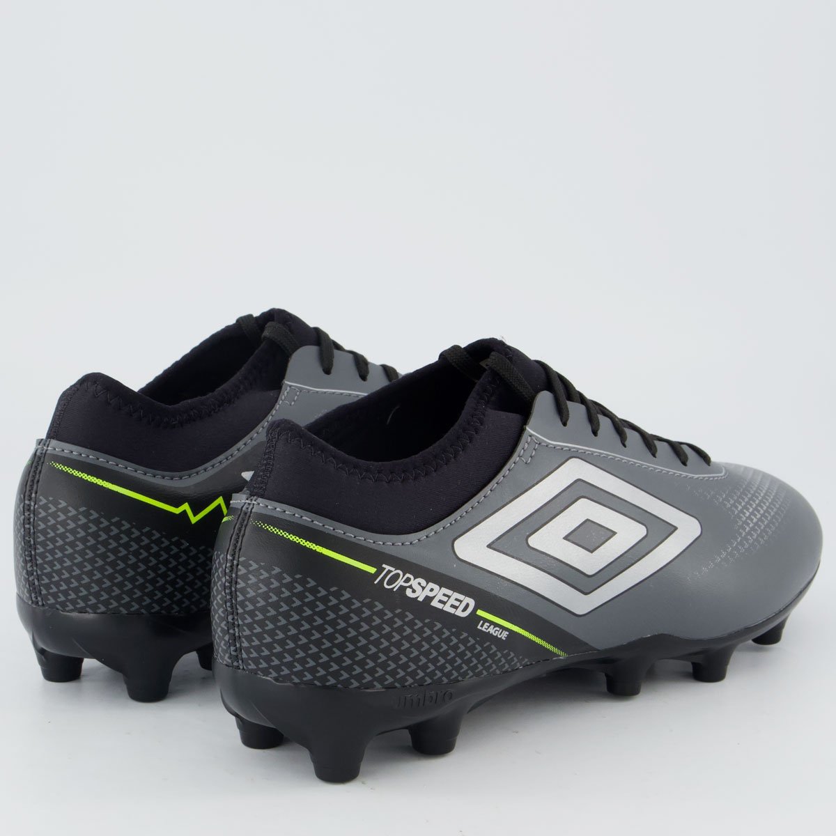 Chuteira Umbro Top Speed League Campo Cinza Cinza 3