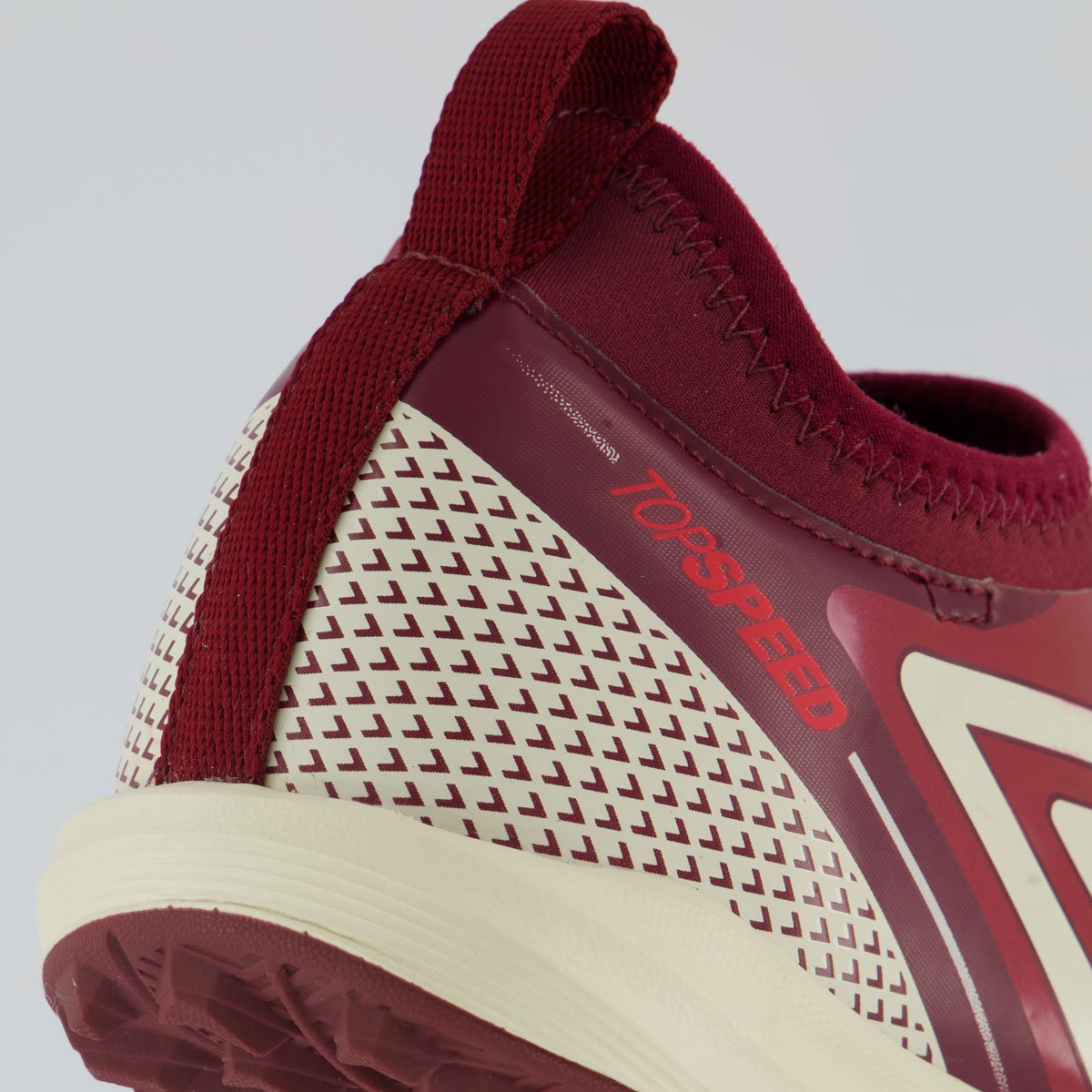 Chuteira Umbro Top Speed Club Society Vinho Vinho 6