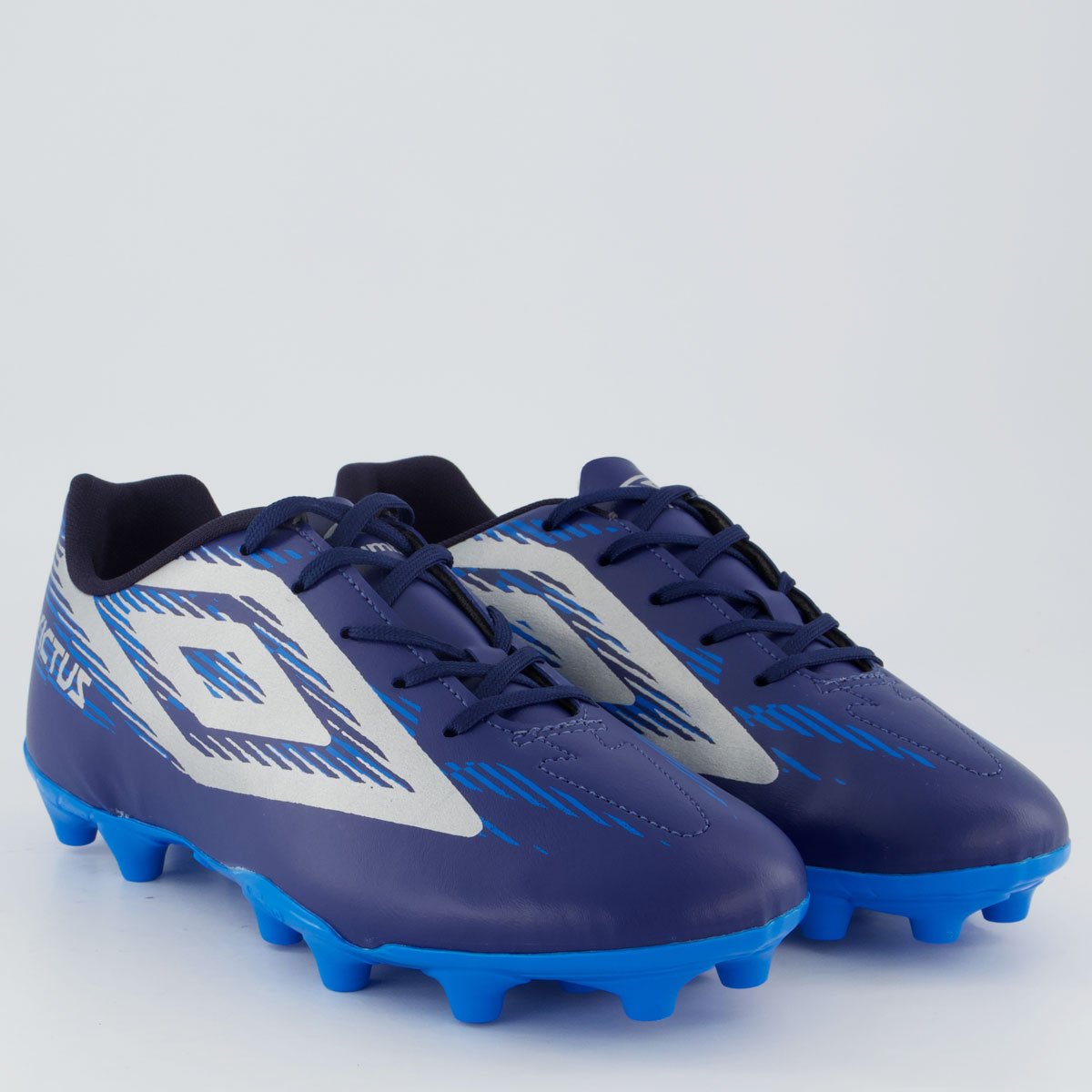 Chuteira Umbro Invictus Campo Azul Marinho Azul 2