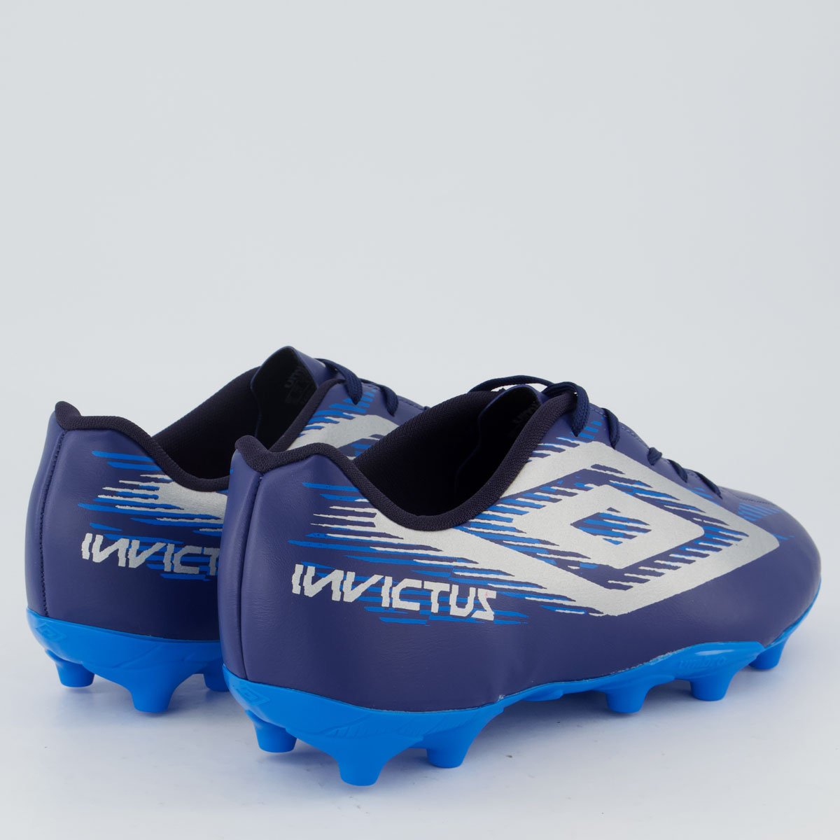 Chuteira Umbro Invictus Campo Azul Marinho Azul 3