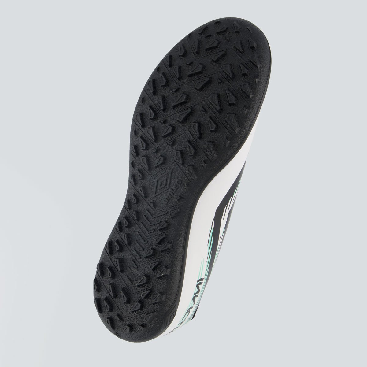 Chuteira Umbro Invictus Society Branca e Verde Branco 5